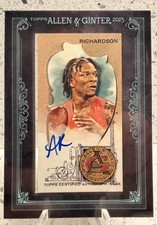 2023 Topps Allen & Ginter Non-Baseball Autographs Checklist Guide 82