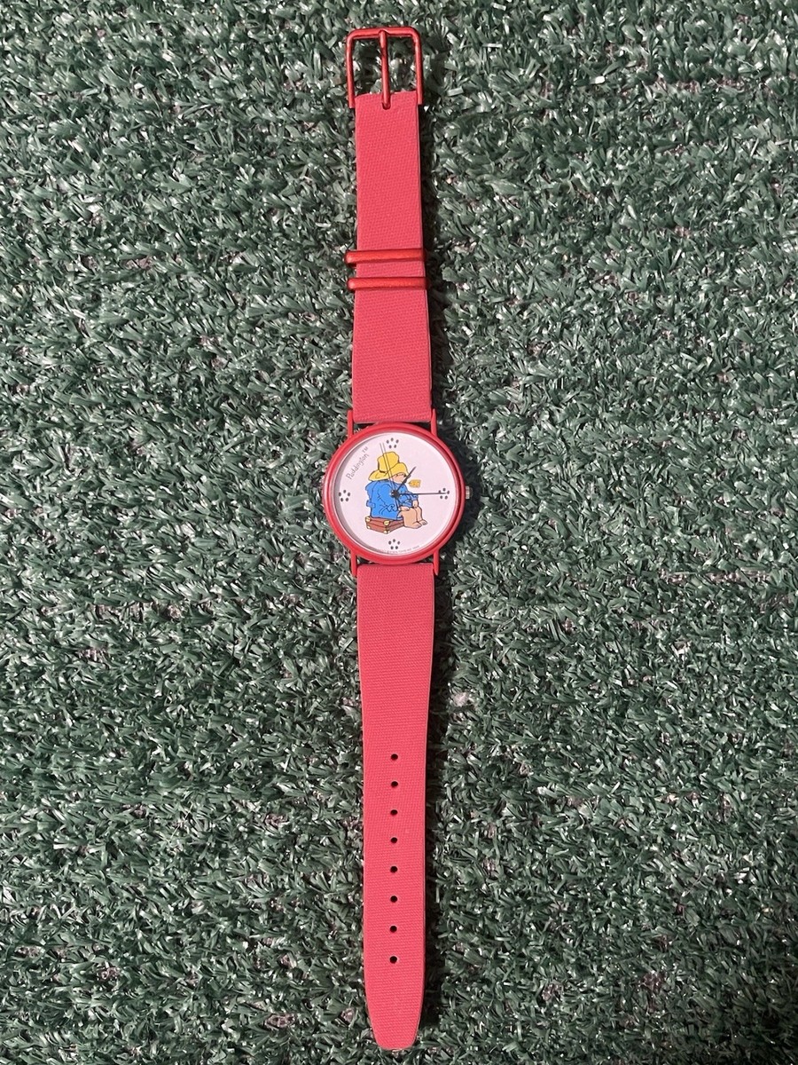 Vintage *RARE* Paddington Bear Wrist Watch By Park Avenue 1988