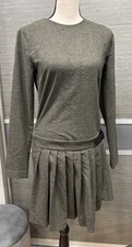 NWT ZARA WOMEN DRESS OLIVE SIZE S