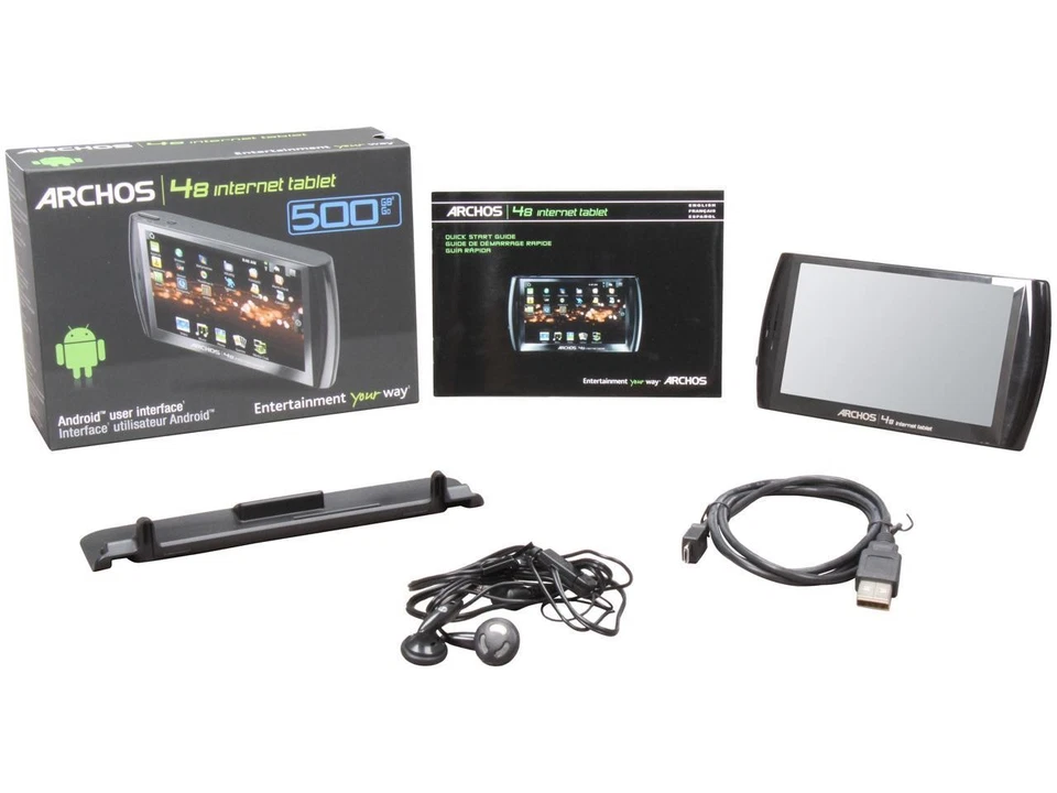 Boxed Archos 48 Internet Tablet - 500GB (501598) - Image 2 of 2