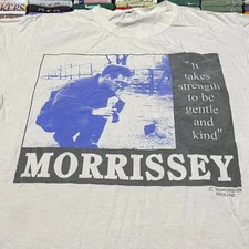 90s The Smiths Morrissey Cotton White Unisex T-shirt S-5XL Reprint PP2510