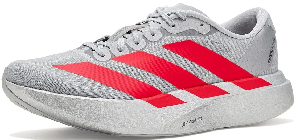 adizero Evo SL M シルバー/レッド28.0cm adidas Adizero Evo SL Silver Metallic Lucid Red Iron Metallic W