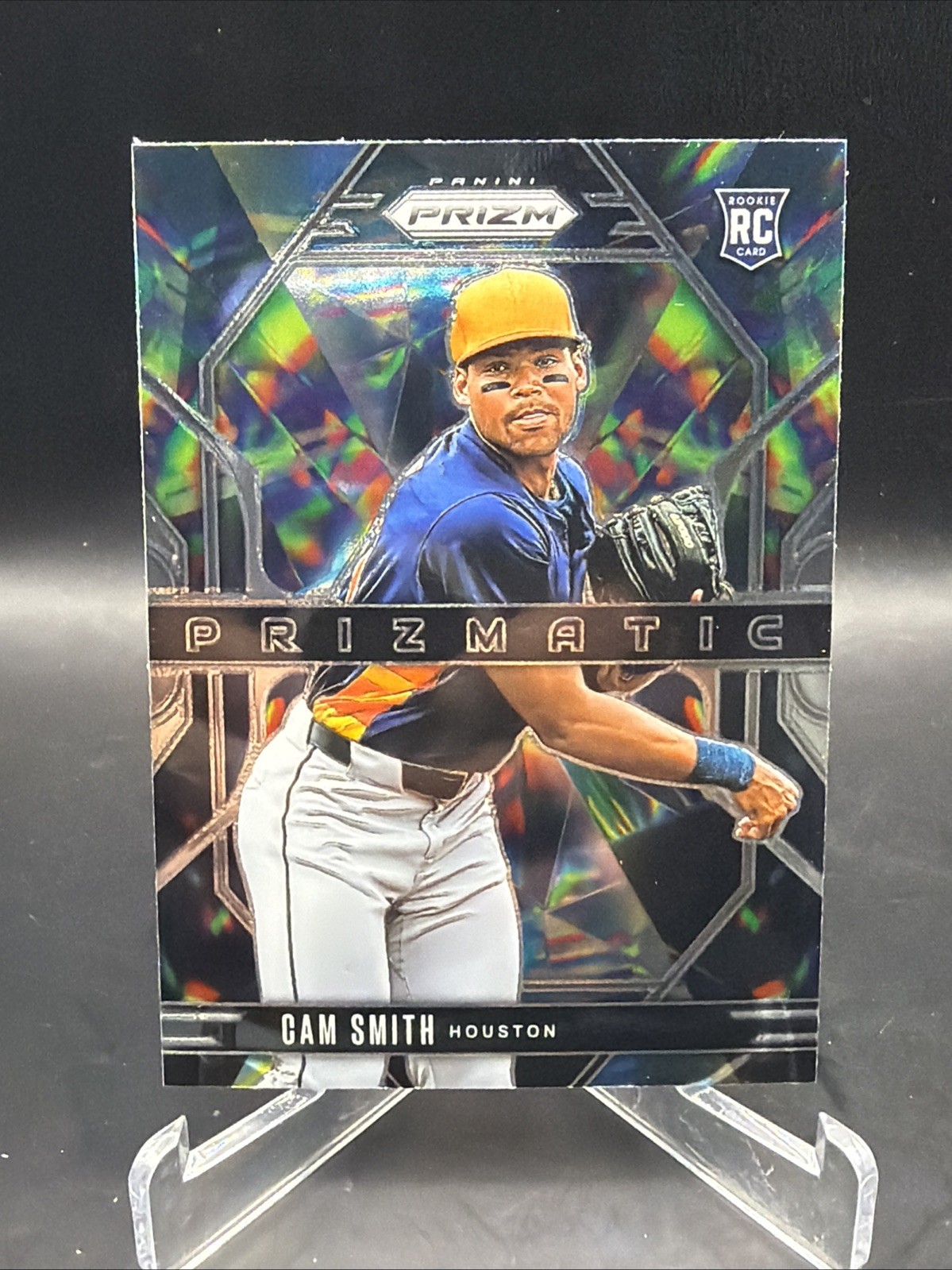 Cam Smith 2025 Panini Prizm Prizmatic (RC) #13 Houston Astros