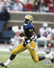 THE HEISMAN Desmond Howard Autographed Signed MICHIGAN WOLVERINES 8x10 Photo BAS
