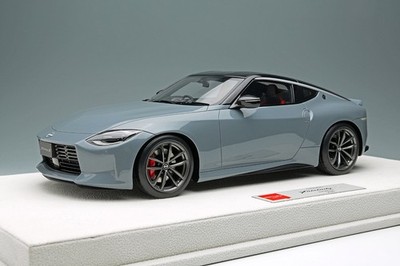 Make Up EML112D 1/18 Nissan Fairlady Z Version ST 2023 Stealth Gray EIDOLON 1:18