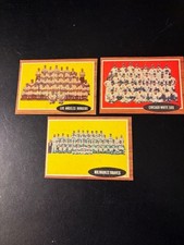 1962 Topps Baseball 3 Dif Team Cards HIGH GRADE Nm/ Nm-Mt Dodgers PRICE REDUCED