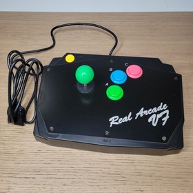 HORI REAL ARCADE VF Boxed Fighting Stick Controller HSS-09 Sega Saturn * TESTED