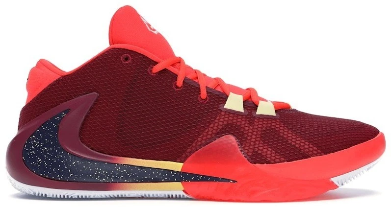 NIKE FREAK 1 バスケットボールシューズ レッド系 27㎝　新品 Nike Zoom Freak 1 Opening Night for Sale | Authenticity Guaranteed