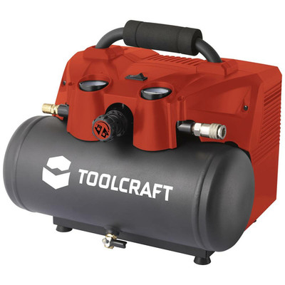 TOOLCRAFT Akku-Druckluft-Kompressor AP-1200 Kabelloser Luftkompressor 8 bar 6 L