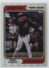 2020 Topps Archives 1974 Topps Silver Foil Eduardo Escobar #137 0r4