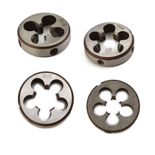 High Duty Pipe Thread Round Dies 1/8 ??1/4 ??3/8 1/2 ??3/4 HSS High Speed Steel