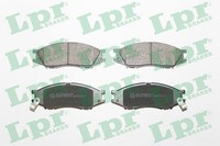 LPR Bremsbelagsatz Scheibenbremse 05P1346 FüR Almera Nissan N16 2 Hatchback Dci