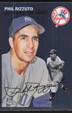 2023 Topps Chrome Platinum Anniversary #301 Phil Rizzuto