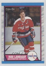 1989-90 O-Pee-Chee Rod Langway #55 HOF 13h3