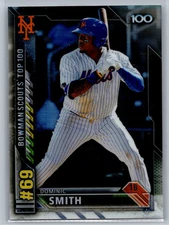 2016 Bowman #BTP-69 Dominic Smith Bowman Scouts' Top 100 *ME