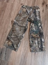 Carhartt Youth Realtree Camo Canvas Carpenter Pants Size 8
