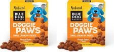 Natural Dog Treats, Doggie Paws, Peanut Butter Flavor, 16.2Oz 1 Count  Pack of