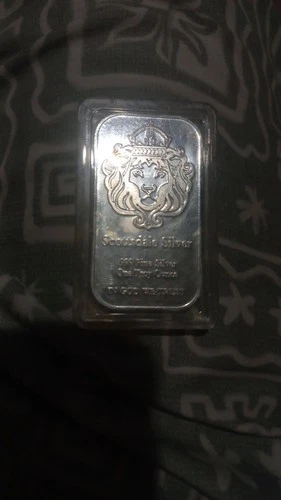 1 oz Scottsdale Silver 999 Fine Silver One Troy Ounce 1 Bars Bullion