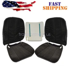 For 2003-2005 Dodge Ram 1500 2500 3500 Driver Passenger Seat Cover Dark Gray