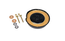 2 PACK Johni-Ring 3 in. - 4 in. Standard Toilet Wax Ring and Johni-Quick Brass
