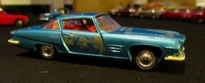 Corgi Toys 241 Chrysler Ghia 6.4 1:43 blaumetallic original