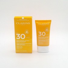 CLARINS Creme Solaire Jeunesse 30SPF High Protection 1.7oz / 50ml NEW IN BOX 