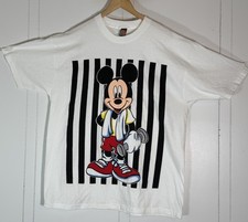 Vintage Disney Mickey Unlimited Big Print Mickey Mouse XL T-Shirt Single Stitch