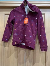 Wonder Nation Boys Kids Tough Fully Lined Zip Hoodie Jacket Size M,L New