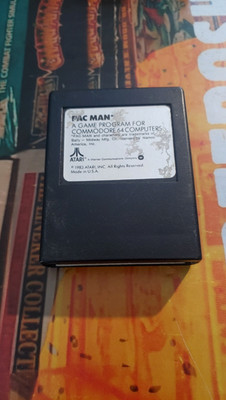 Pac Man (1983) Commodore 64 C64 (Modul / Cartridge) works 8-bit classic