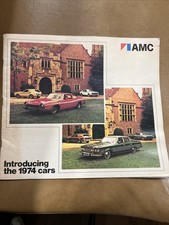 1974 American Motors AMC Introducing 1974 All Models New Car Sales Brochure NOS