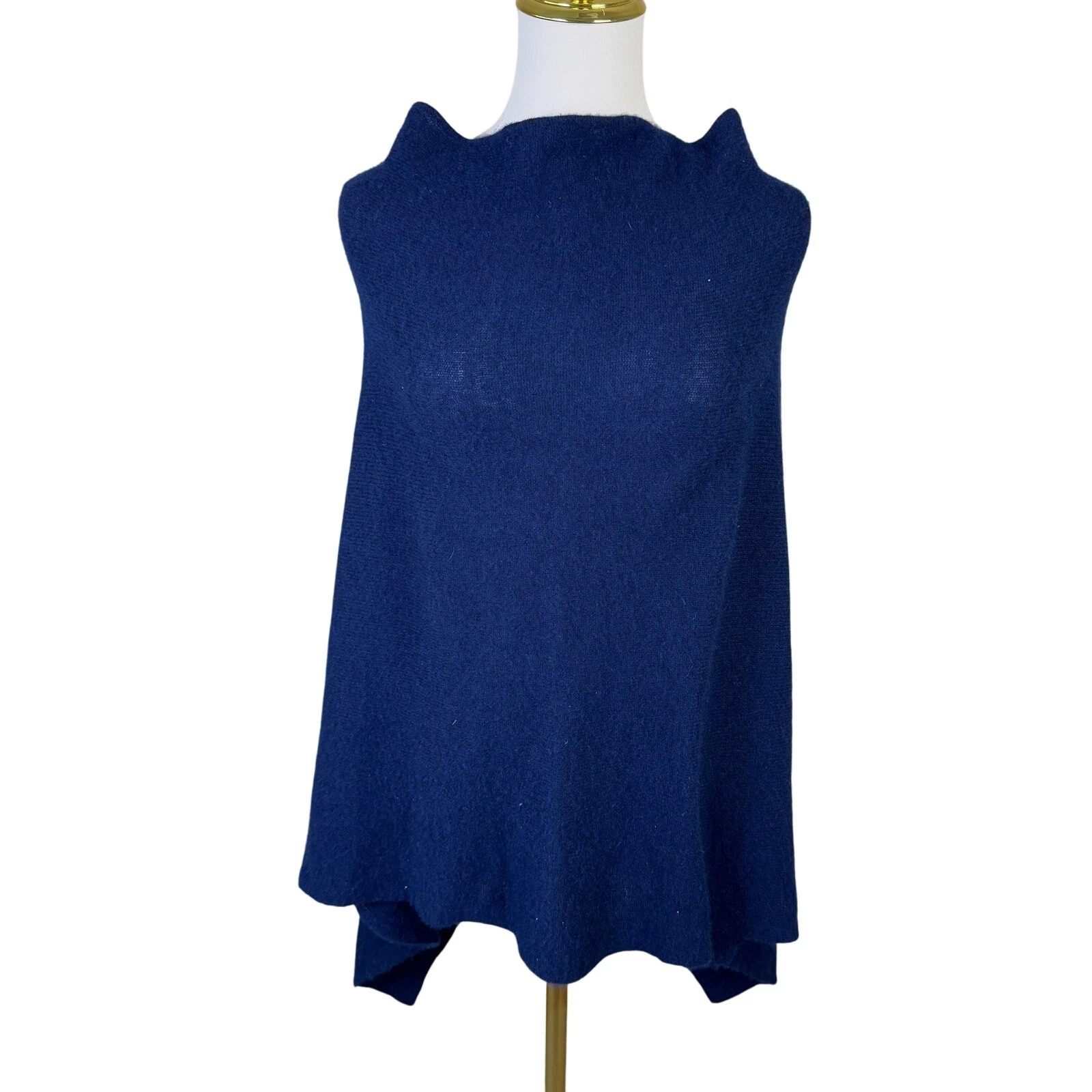 Cashmere Charter Club Navy Luxury Sweater Poncho Top US Women's One Size
Opens in a new window or ta