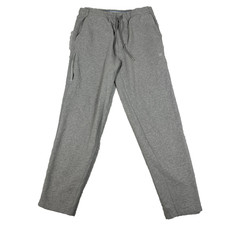 Mack Weldon Ace Sweatpants Men's Large Gray Athleisure Zip Pockets