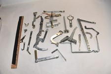 Akai M-8 Reel Tape Recorder PART - MIXED LOT OF various METAL BRACKETS