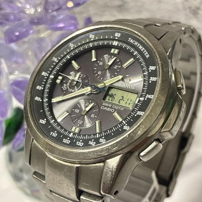CASIO OCEANUS OCW-500TDJ Watch 16cm Rare Vintage Japan Solar Limited Japan