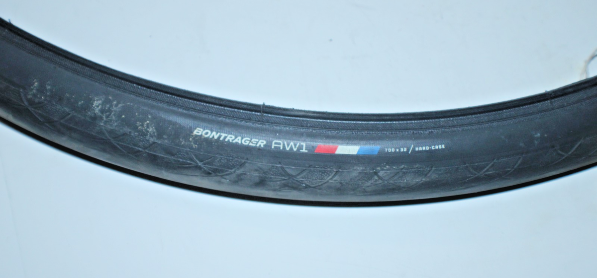 Bontrager AW1 700x32c Road Bike Tire All-Weather Hard-Case Black