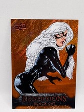 2024 Marvel Renditions Spider-Man #75 Black Cat Hobgoblin Orange 116/299