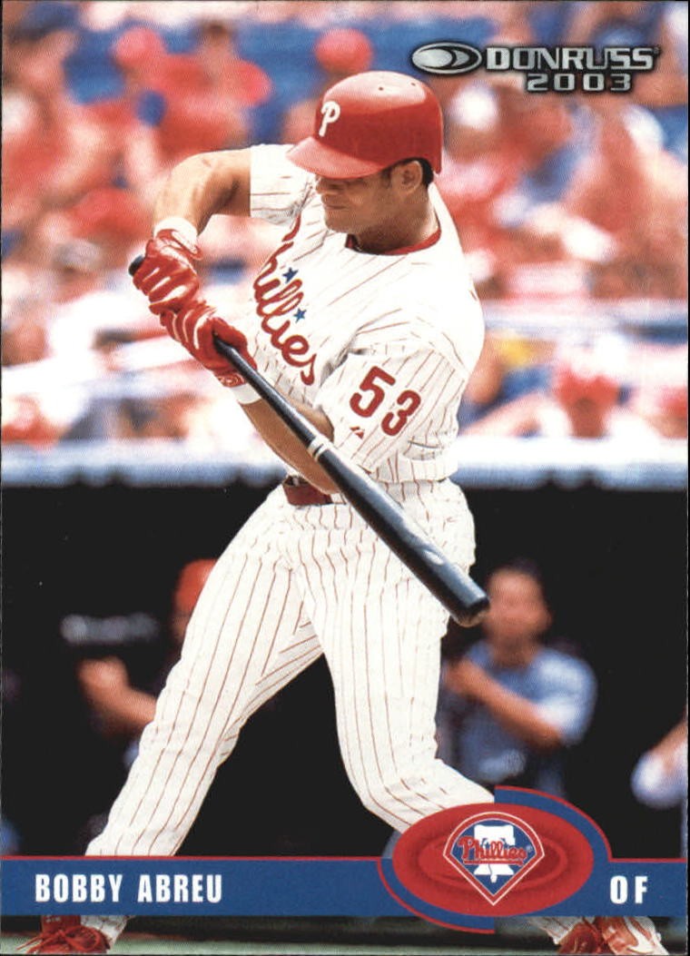 2003 Donruss #348 Bobby Abreu - BB