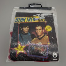 Vintage Rubie's Star Trek Costume Shirt Size X-Large