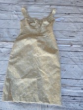 Maggy London Gold Brocade Dress NWT 2 - NEW