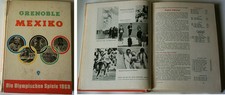 Orig.Book / Report      Olympic Games MEXICO and GRENOBLE 1968  !!     VERY RARE