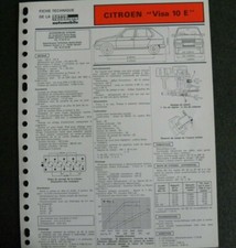 Revue technique Citroen VISA