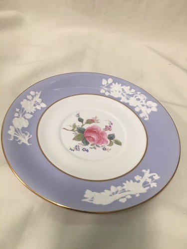 (6 Sets) Spode 'Maritime Rose' Blue CREAM CUP & LINER SETS - Picture 6 of 11