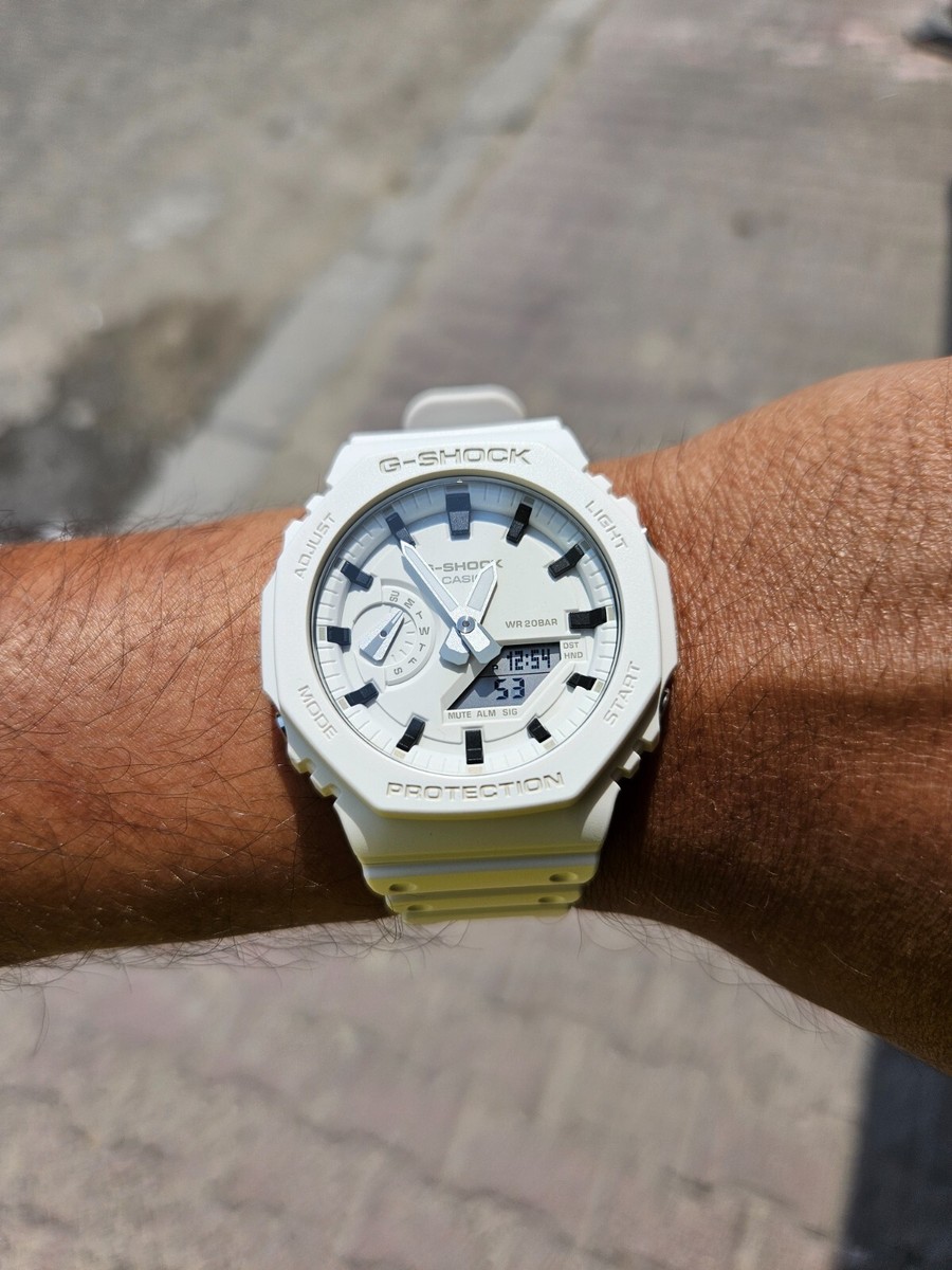 G-SHOCK GA2100 ホワイト GA2100TL-7A | White Casio GA2100 Summer Watch | Casio G-SHOCK