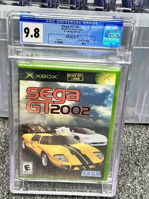 Sega GT 2002 Microsoft XBOX Game Brand New Sealed  RARE CGC 9.8 A++
