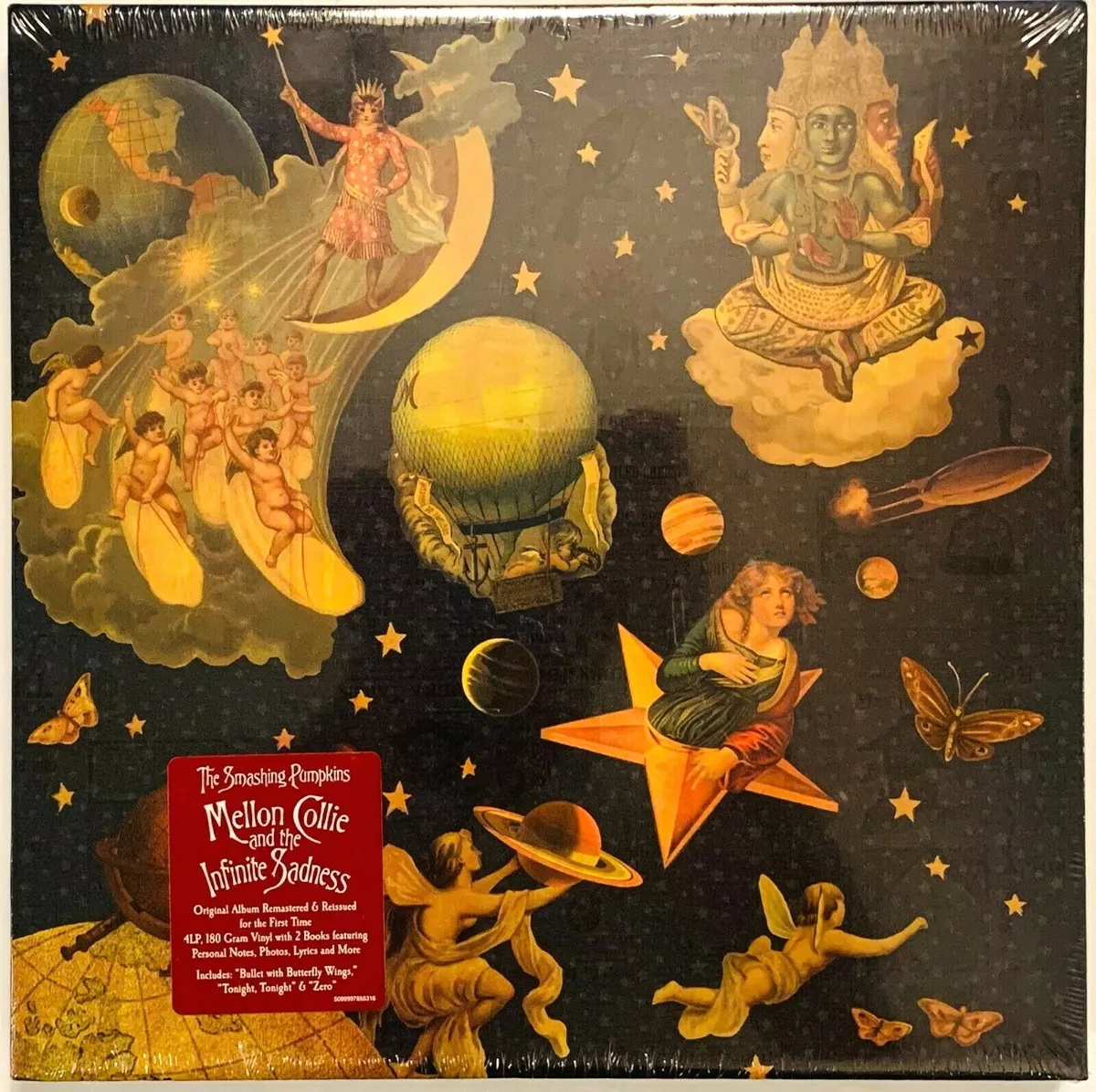 Smashing Pumpkins Mellon Collie & the Infinite Sadness LP Vinyl Record  Album