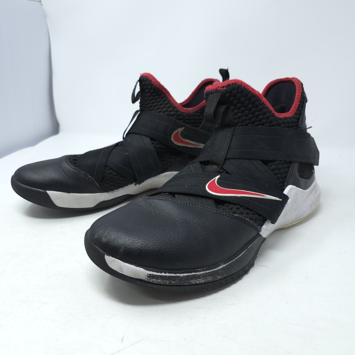 Nike LeBron James LBJ Soldier 12 Bred Mens Sz A02609-001