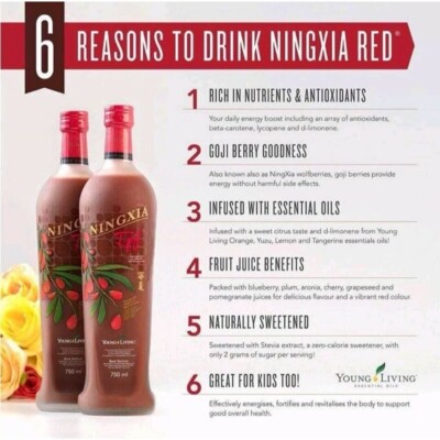 Young Living Ätherische Öle Ningxia Rot 2 x 750 ml