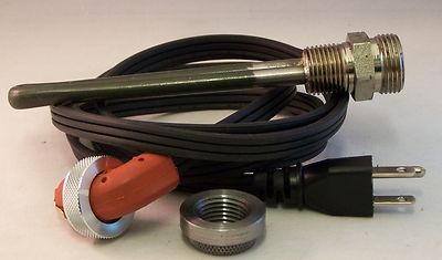 120V 1/2u0026#034; NPT 5u0026#034; Element Oil Pan Heater fits CAT Caterpillar 3196  3176 C10 C12 | eBay