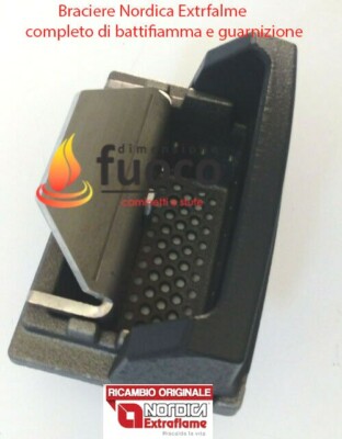 Braciere Per Pellet In Ghisa Per Stufe Extraflame | Compatibile Con Iside, Melinda Idro E Altri