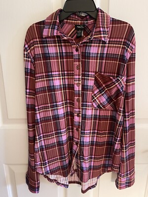 rue 21 plaid shirt